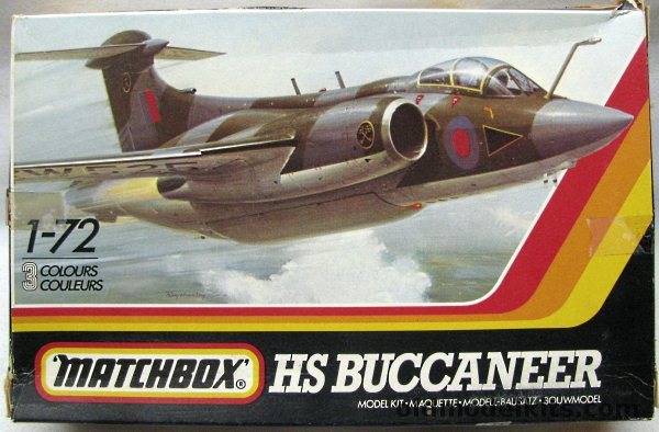 Matchbox 1/72 HS Buccaneer S2B, 40106 plastic model kit